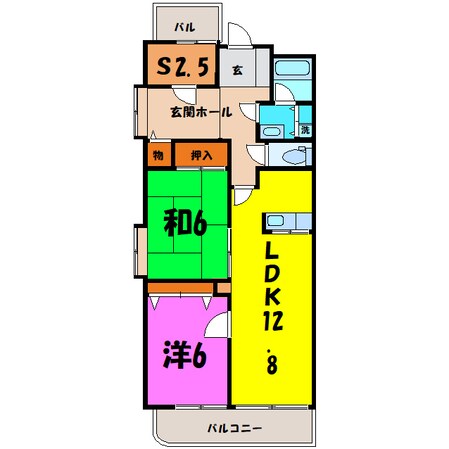 RM2 高崎（高崎市八島町）の物件間取画像